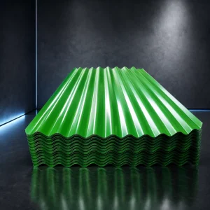 Roll Forming Embossed Leather Grain Corrugated PPGI Metal Roof Panel Continuous Coil Slit to Width Service