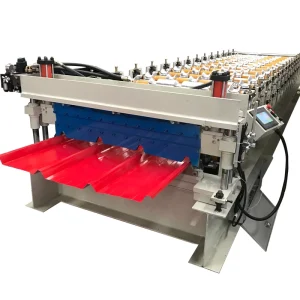 Roll Forming Production Line Tr4 and Tr5 Trapezoidal and IBR Double Layer Roofing Tile Roll Forming Machine Prices