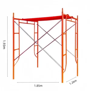 Rolling Scaffold Tower Hot dip Galvanized Mobile Scaffolding for Building Construction Site Anti rust Durable with Lockable