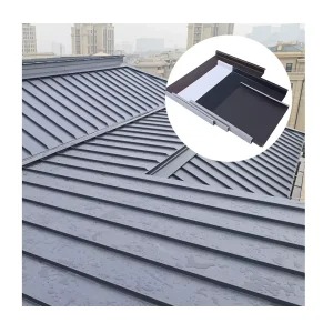 Roof Metal Sheet Aluminum Alloy Heat Resistant Fireproof Waterproof Standing Seam Metal Roof Tiles for Villas