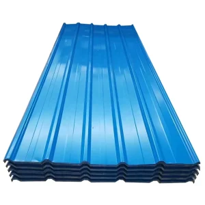 Roofing Iron Color Galvanized Zinc Coated Corrugated Metal Steel Roof Sheet Roofing Tile