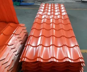 Roofing Iron High Quality Color Galvanized Zinc Coated Corrugated Metal Steel Roof Sheet Roofing Tile