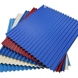 Roofing Sheet High Quality Material Ppgi Metal Roof Tiles Zinc Coated Steel Sheet Shandong Building Roof Corrugated Board