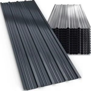 Roofing Sheet Metal Galvanized Color Coated Corrugated Panel for Steel Structure Buildings Warehouses Distribution Centers