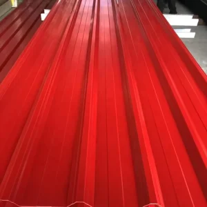 Roofing Sheet Natural Color Steel Corrugated Metal