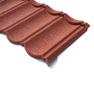 Roofing Shingles Panel De Aluminio Para Techo Fireproof Insulated Aluminium Alloy Stone Coated Metal Roof Tiles