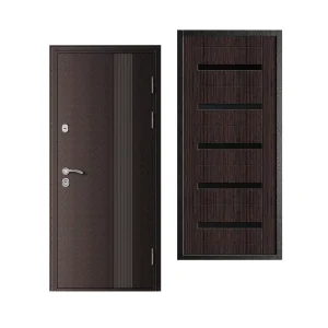 Russian Style Steel Security Door Thermal Insulated Metal Entrance Door for House