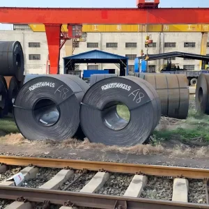 S235JIS Standard Black Surface 6mm Thickness China Hot Rolled Carbon Steel Coil