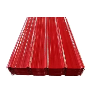 SGCC DX51 Z140 Building Steel Material Cold Rolled PPGI Color Coated Painted Corrugated Metal Galvanized Iron Roof Sheets