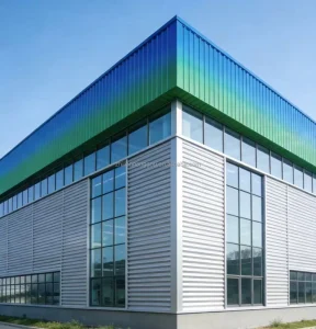 STEEL STRUCTURE Prefabricated Steel Structure Warehouse Building 5 Year Warranty CE Certified Fast Install Modern Design