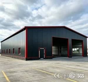 Safe and Reliable Prefabricated Steel Structure Building for Factory Production Workshop