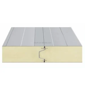 Sandwich Panel High quality Metal Panel with PU Polyurethane Core Heat insulating Suitable for Cold Storage and Warehouses