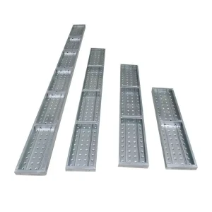 Scaffold Steel Walk Board High strength Galvanized Steel for Factory Scaffolding Stable Connection & Anti deformation