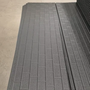 School Classroom Exterior Wall Embossed Metal Carved Panel Eco-Friendly No Harm Wall Cladding
