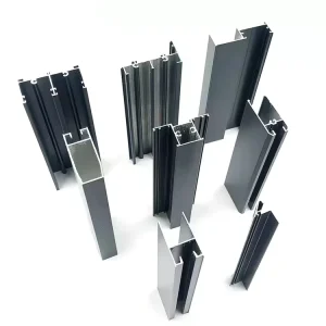Sections Aluminum Door Profiles Custom Extrusions Aluminum Window Profile Powder Coating Door Aluminium Profiles