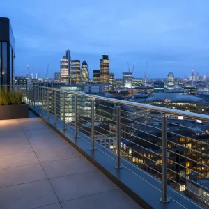 Secure Side Mount and Top Mount Balustrade & Handrail Cable Railing for Outdoor Safety