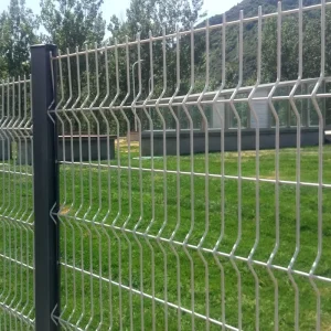 Secure and Durable 3D Curved Welded Wire Mesh Fence Panels for Outdoor Use 3D Fence