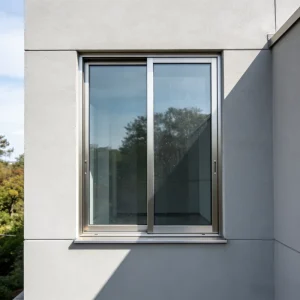 Security Latch Aluminum Alloy Frame Windows Insulated Aluminum Windows Glass Windows Aluminum Modern Style Sliding Windows