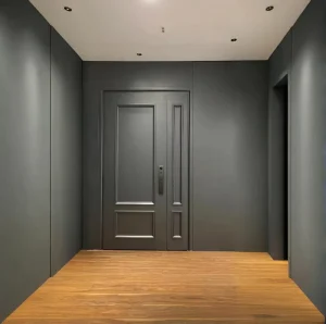 Security Metal Door Double Sheet Metal Doors Single Leaf Metal Door
