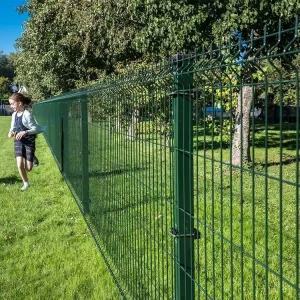 Security Metal Wire Mesh Fence for Garden Use, Direct Supply From Factory