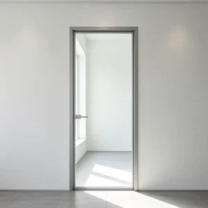 Silent Soft Close Sound Insulation Double Glazed Bedroom Home Aluminum Glass Swing Casement Door