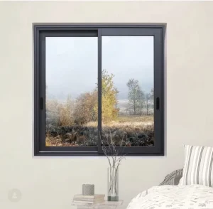 Simple Design Aluminum Glass Sliding Window Aluminum Profile Sliding Window Villa Hurricane Impact Glass windows