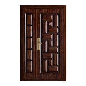 Simple Design Metal Doors Style Customized Single and One half Door
