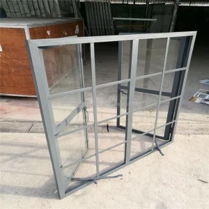 Simple Modern Iron Steel Window Grill Design