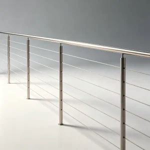 Simple Secure Design Stainless Steel DIY Cable Railing System for Balcony and Outdoor Use