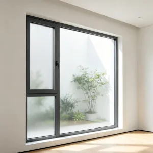 Slim Frame Modern Thermal Break UV Resistant Airtight Aluminum Frame Glass Casement Window for Houses