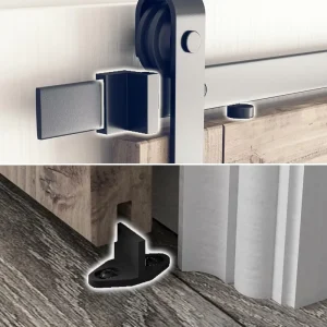 Soft Close Barn Door Hardware Kit Modern Interior Sliding Door System
