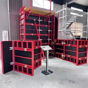 Songmao Custom Metal Reusable Concrete Forms Concrete Forming System for Wall Column Slab Climbing Formwork