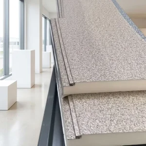 Sound Heat Insulation Embossed Metal Carved Panel Fireproof PU Core Decorative Wall Cladding for Light Steel Villa Building