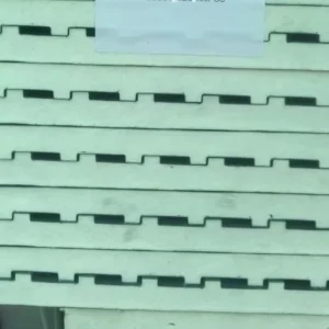 Sound Insulated Ribbed Metal Cladding Panel