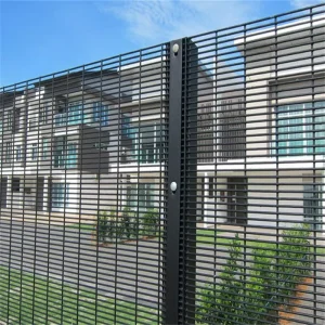 South Africa High-Security 358 Anti-Climb Wire Mesh Yard Fence Panels, 1.5 m Iron PVC-Coated Galvanized Frame