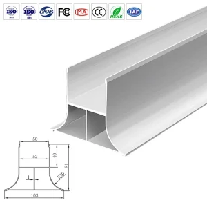 Specialized Custom Aluminum Extrusion Profile Factory Production High Quality Decorative Profiles for Industry Cutting