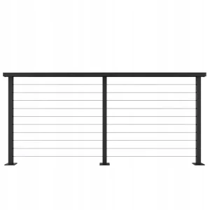 Stainless Steel 304 316 Balustrades Handrails for Balcony Terrace Stair Railing for Outdoor Use