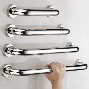 Stainless Steel 304 Shower Safety Hand Rail Support Grab Bar Bathroom Grab Bars