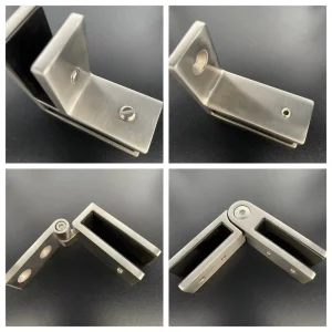 Stainless Steel Adjustable Glass to Glass Clamp for Glass Fencing