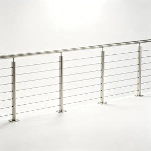 Stainless Steel Black Cable Railing Easy DIY Installation Outdoor Decking Balcony Terrace Safety Fence for Staircase