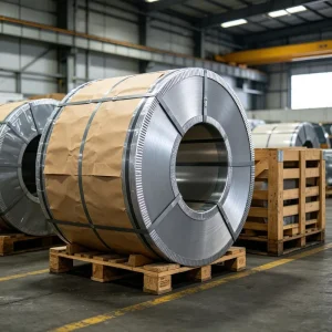 Stainless Steel Coil 201 SUS201 Grade Cold Rolled SS Strip Coil 1000 1219 1500mm Width for Construction Decoration