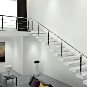 Stainless Steel DIY Cable Railing for Balcony Staircase Deck & Terrace Lightweight Anti-Corrosion Safety Fence