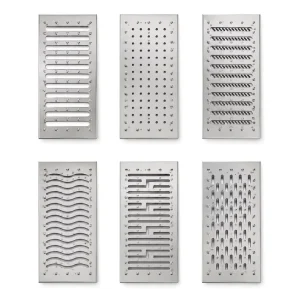 Stainless Steel Floor Drain Cover Plate for Commercial Facility Drainage