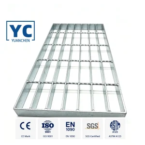 Stainless Steel Floor Grating Grill Grate Bar Walkway and Trench Drain Cover for Airport Catering Kitchen Facility OEM