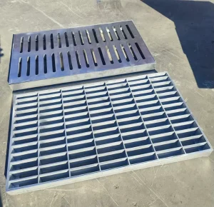 Stainless Steel Grating With High Load Carrying Capacity Standard Sizes Customized Metal Building for Drainage System Floor Out