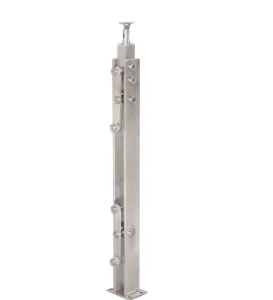 Stainless Steel Handrail Balustrade Post For Staircase And Balcony
