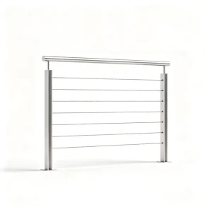 Stainless Steel Industrial Design Lightweight Anti-Corrosion Balustrades Handrails for Staircase Outdoor Garden Villa