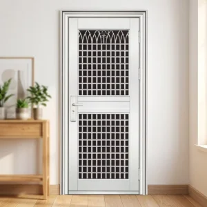 Stainless Steel Metal Door Security Grill