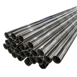 Stainless Steel Pipes 304 316L BA Surface Treatment Durable Corrosion Resistant for Construction Industry