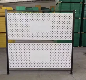 Stainless Steel Punching Panels Galvanized Perforated Plate Metal Sheet for Modern Fencing
